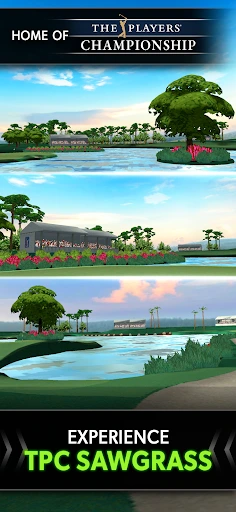Captura de PGA TOUR Golf Shootout: aproximación al green