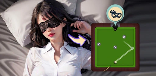 Captura de 8 Ball Challenge: planificación del siguiente tiro